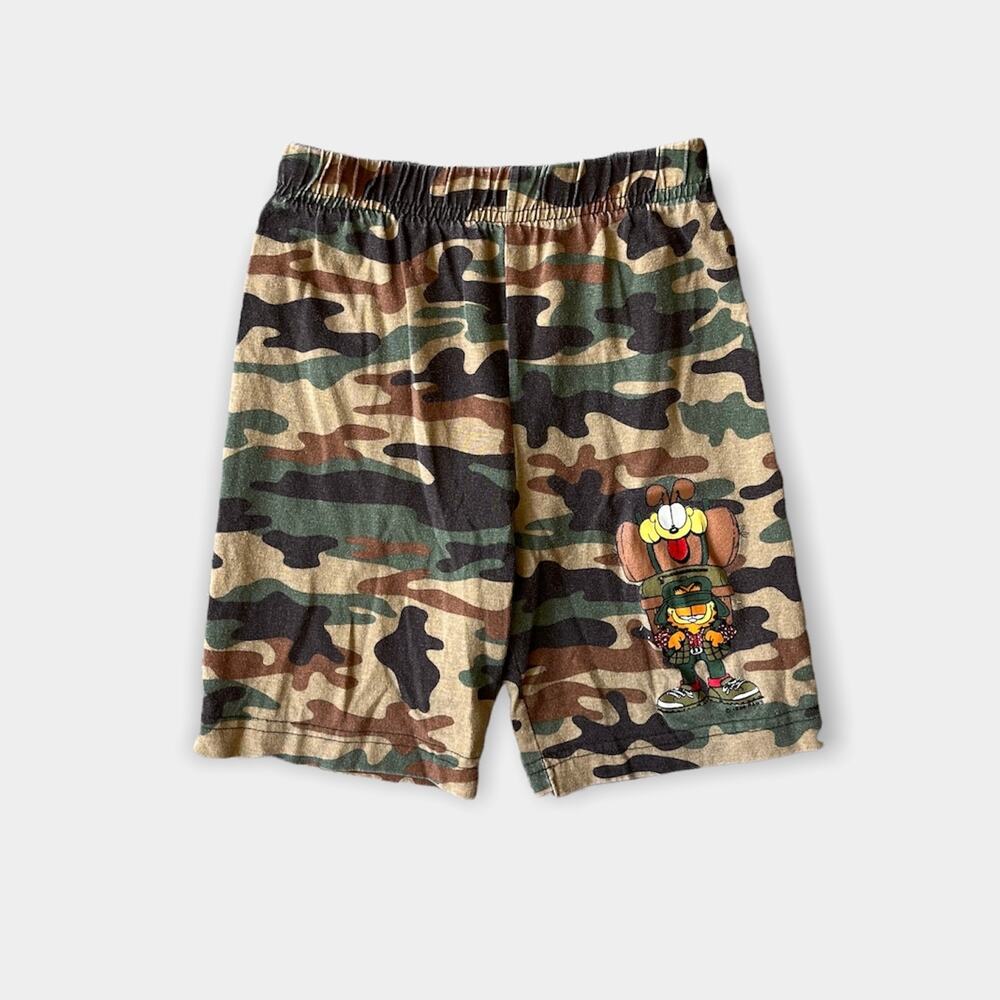 Vintage Garfield Camo Shorts 7 USA